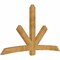 Ekena Millwork Alberta Rough Sawn Timber Gable Bracket, Western Red Cedar, 96"W x 56"H x 4"D x 6"F, 14/12 Pitch GBW096X56X0406ALB00RWR - alternate 2
